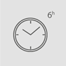 6 heures de séchage Sechage 6h