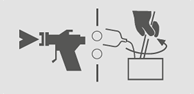 Dilution pour application au pistolet Airless Diluant airless